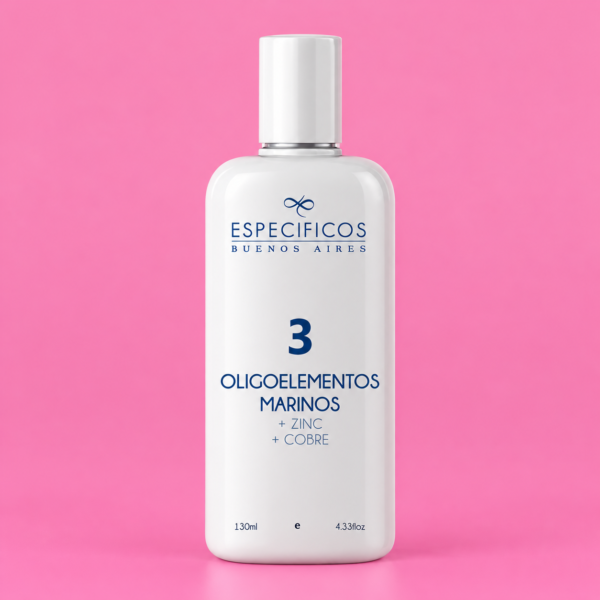 3 Oligoelementos Marinos +Zn+Cu