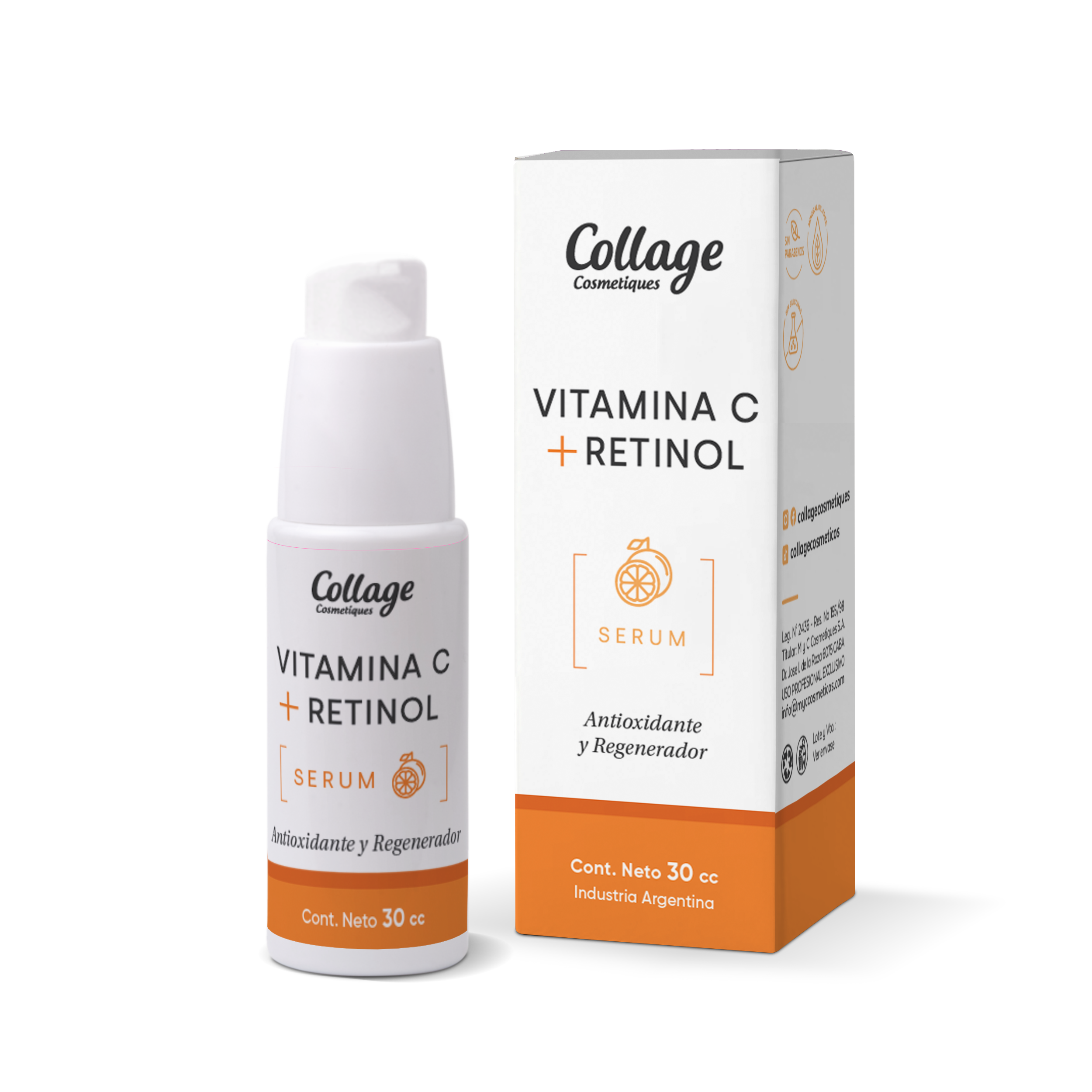 Serum Vitamina C y Retinol