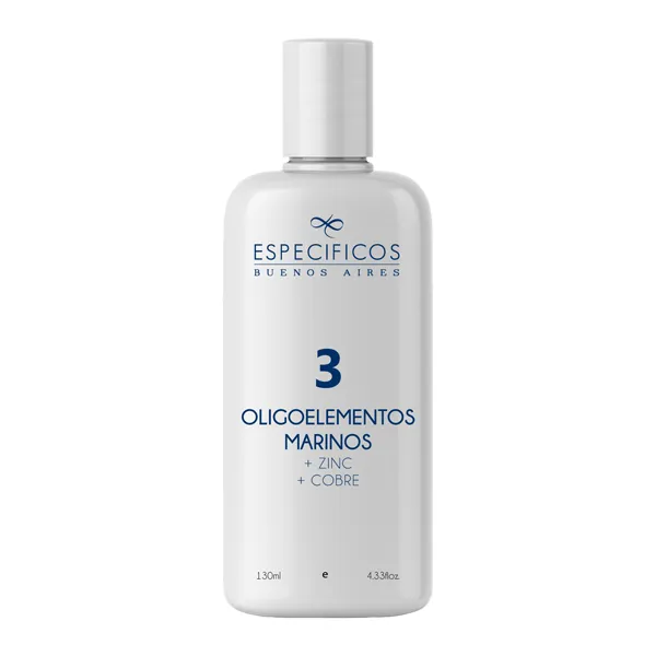 3 Oligoelementos Marinos +Zn+Cu
