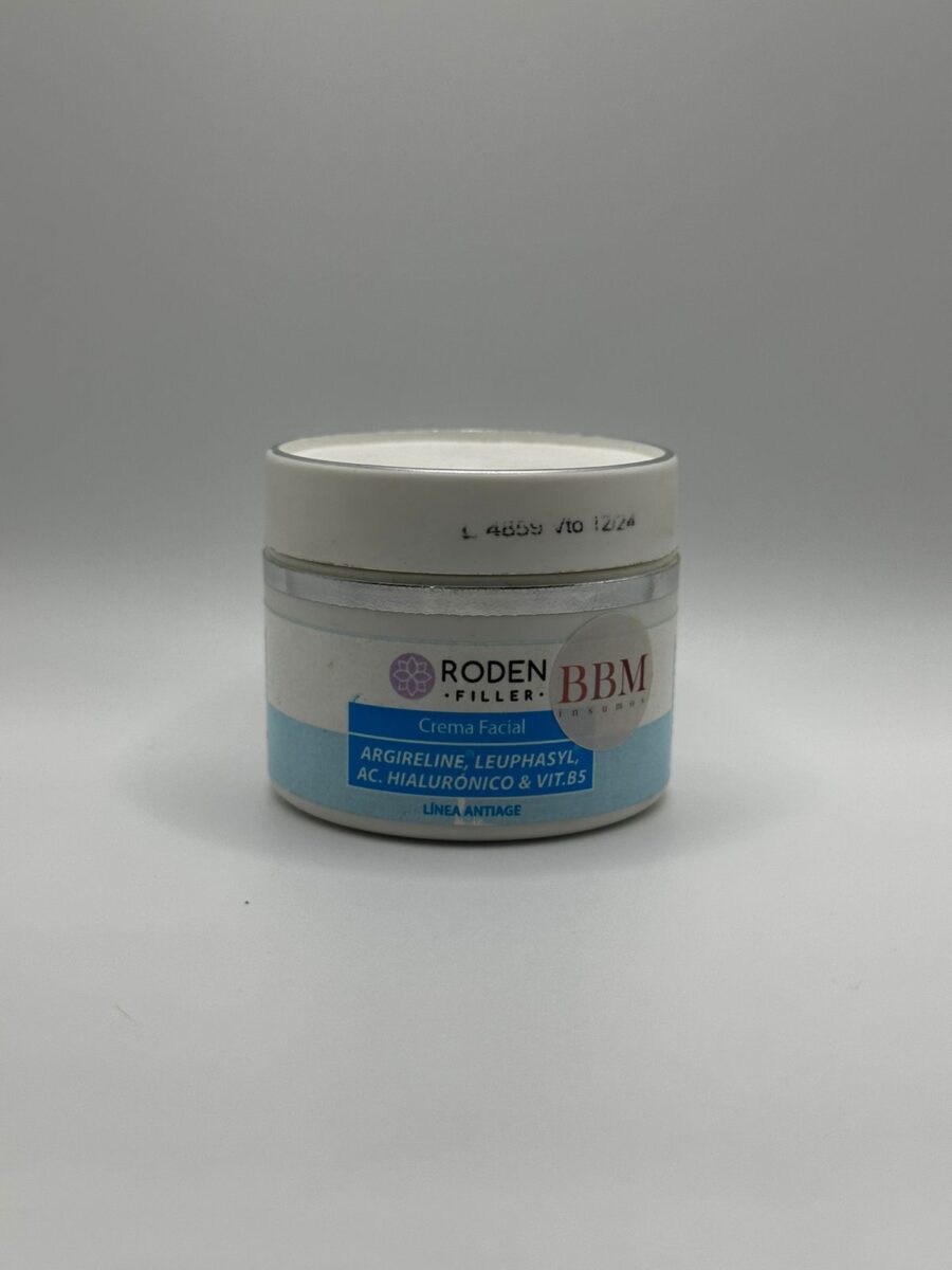 Crema con Argireline, Leuphasyl, Ác, Hialurónico y Vitamina B5