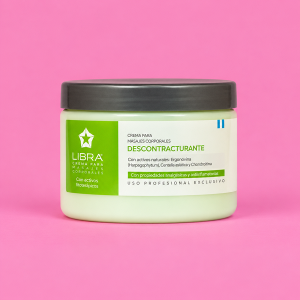 Crema para masajes descontracturante