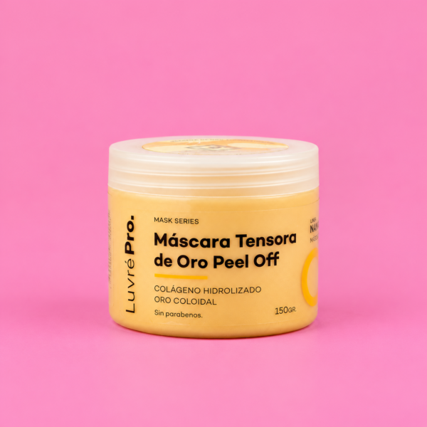 Mascara Tensora de Oro Peel Off