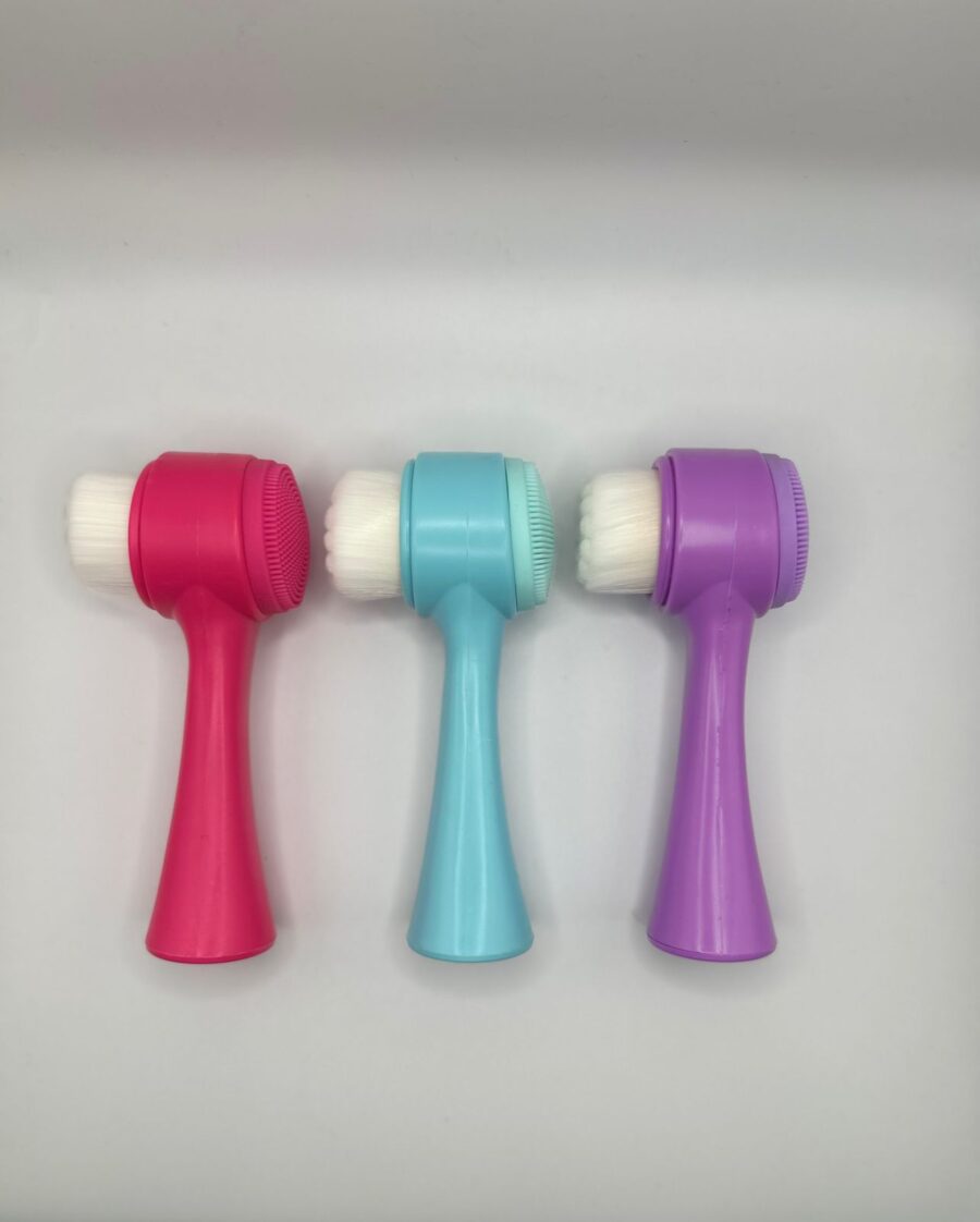 Cepillo Facial Silicona Doble
