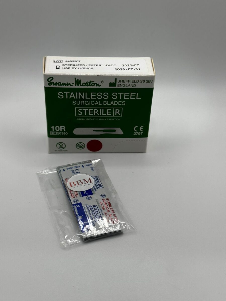 Hoja De Bisturí N°10R (x1u)
