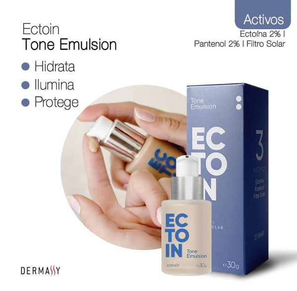 Ectoin Tone Emulsion / Emulsión Hidratante color