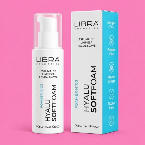 Espuma de limpieza facial suave HYALU SOFT FOAM