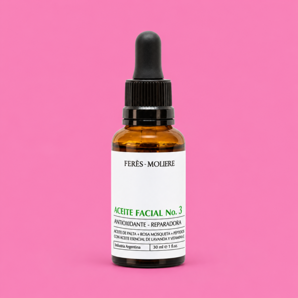 Aceite facial n°3 (Antioxidante - Reparador)