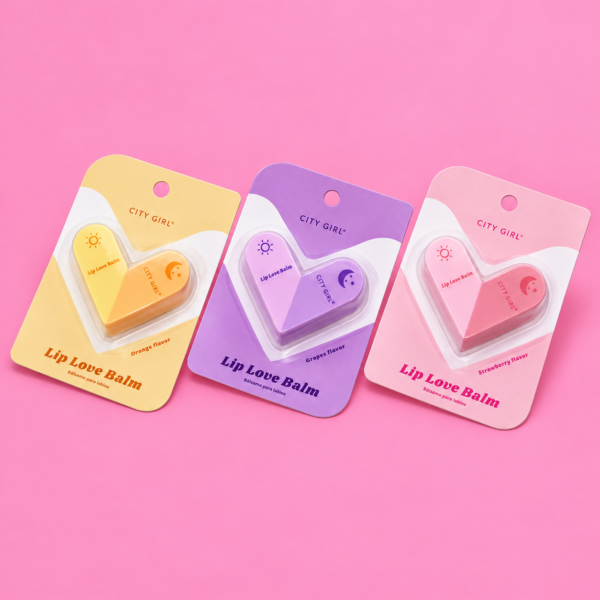 Lip Love Balm Dia y Noche (Forma Corazon)