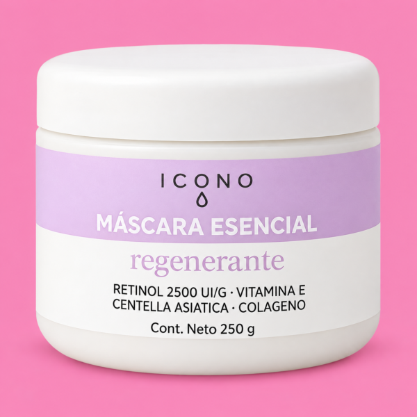 Máscara esencial regenerante con retinol