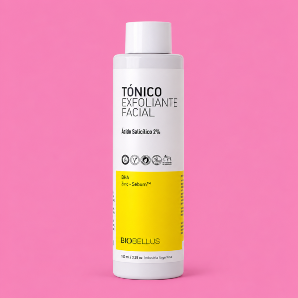 Tónico exfoliante con ácido salicílico