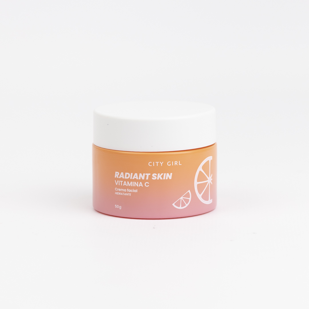 RADIANT SKIN - Crema facial hidratante con Vitamina C