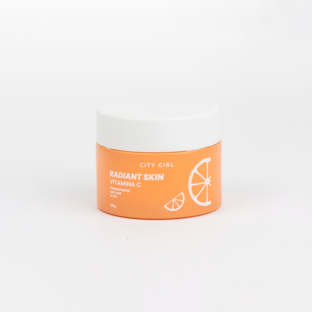 RADIANT SKIN - Crema facial de día anti age con Vitamina C