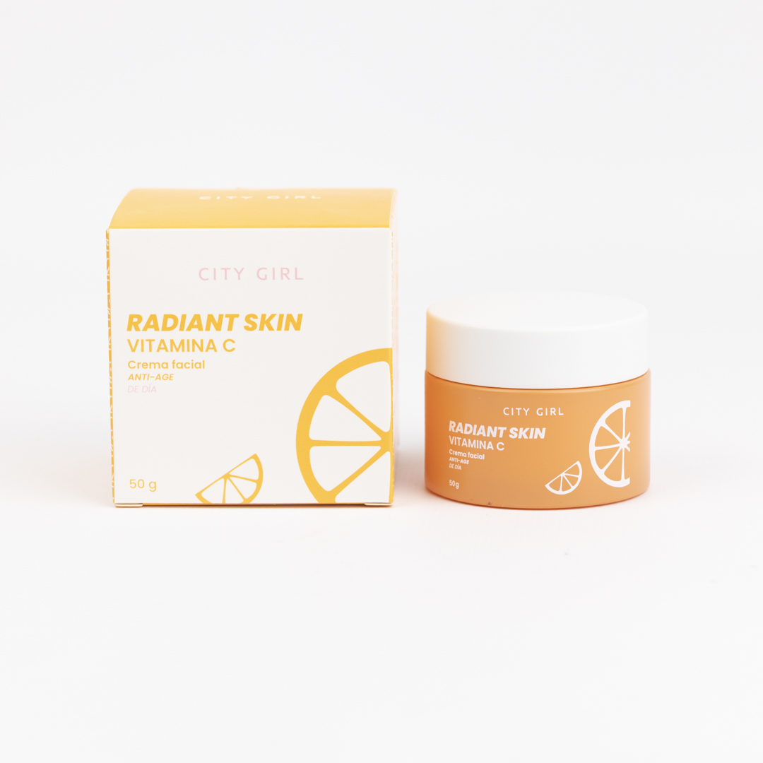 RADIANT SKIN - Crema facial de día anti age con Vitamina C - Imagen 3