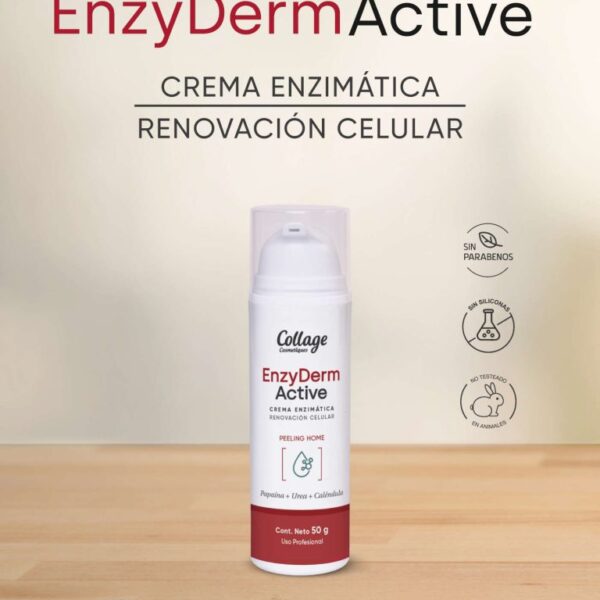 ENZYDERM ACTIVE- crema enzimática