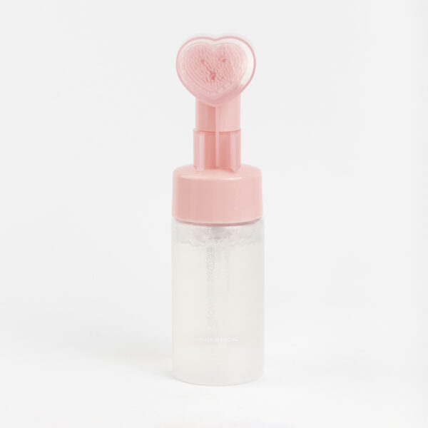 GLOW ESSENCE - Limpiador facial espuma Niacinamida con aplicador de corazón (cerdas de silicona)