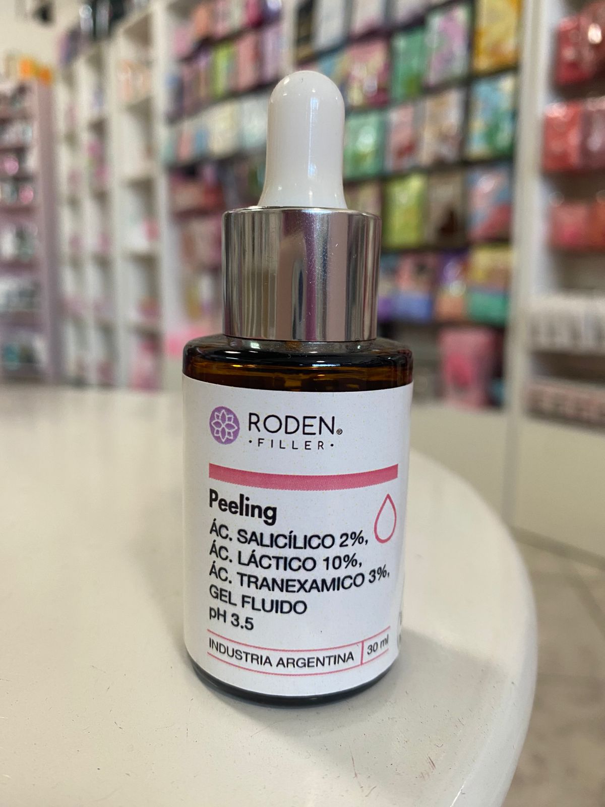 Peeling secuelas de acné