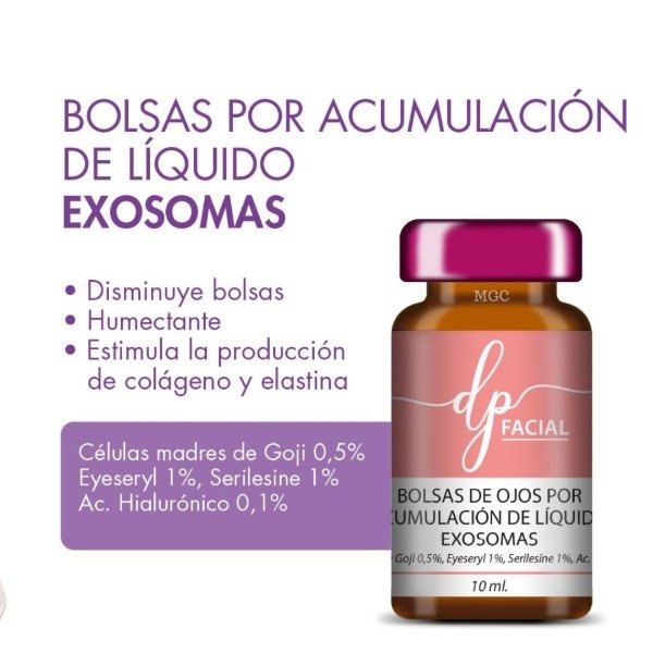 Exosomas bolsas por acumulación de líquido