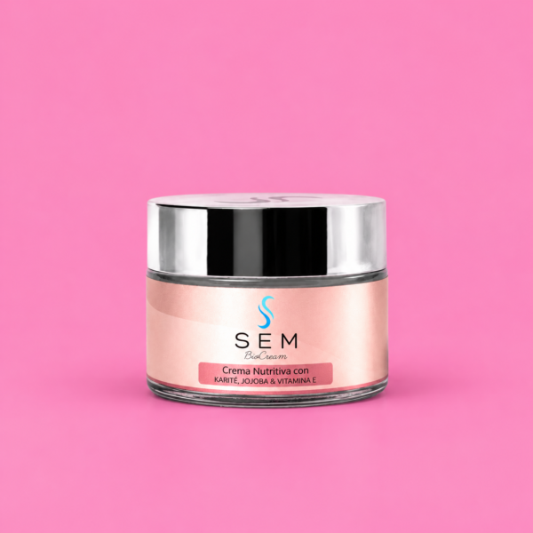 CREMA FACIAL NUTRITIVA - Karité, Jojoba y Vitamina E