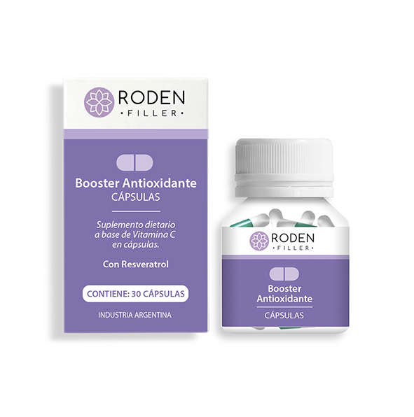 Cápsulas de vitamina c y resveratrol