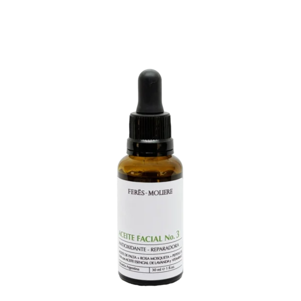 Aceite facial n°3 (Antioxidante - Reparador)