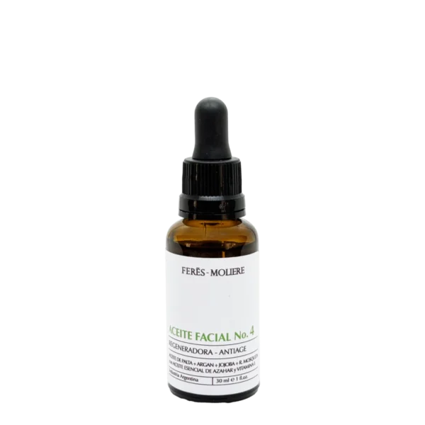 Aceite facial n°4 (Antienvejecimiento - Regeneradora)