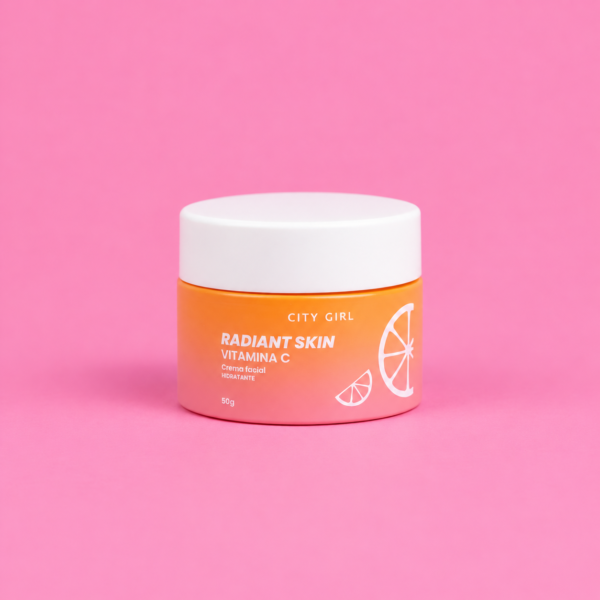RADIANT SKIN - Crema facial hidratante con Vitamina C
