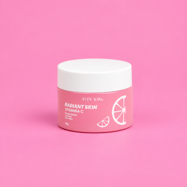 RADIANT SKIN - Crema facial de noche anti age con Vitamina C
