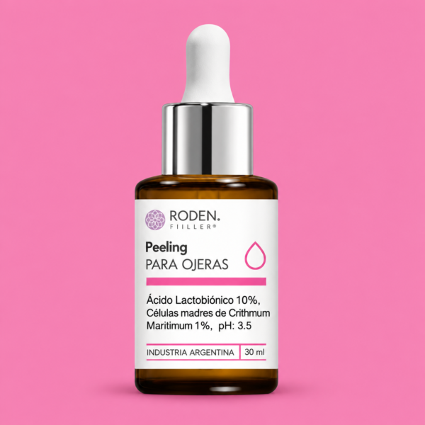 Peeling para ojeras