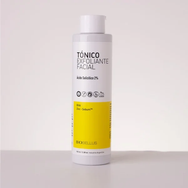 Tónico exfoliante con ácido salicílico
