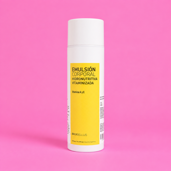 Emulsión vitaminizada con vitamina A y E