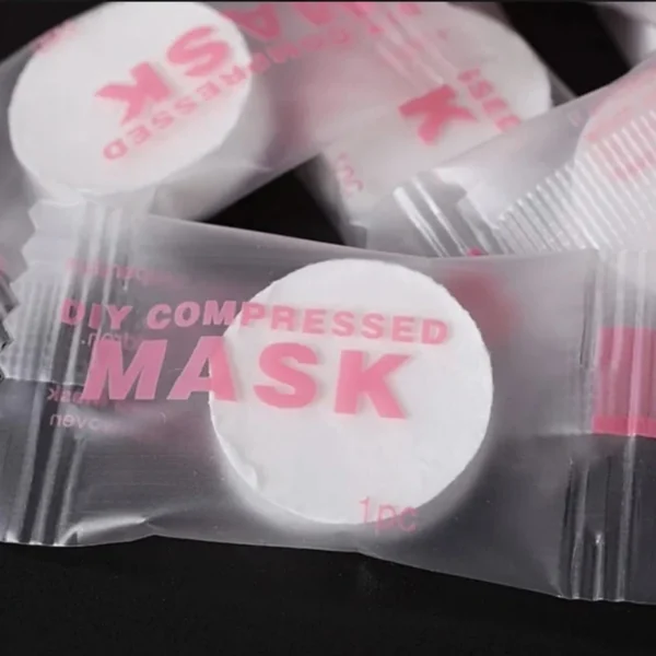 Máscaras comprimidas