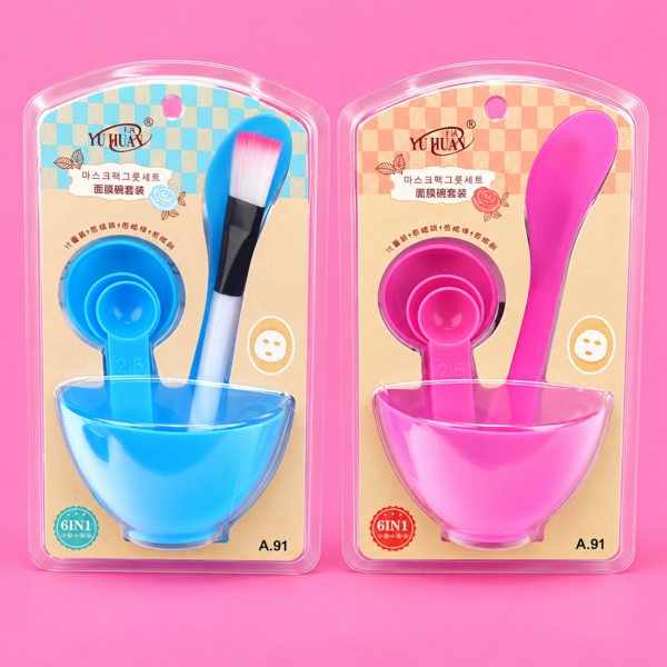 Kit Mascarilla - Bowl + Pincel + Espátulas