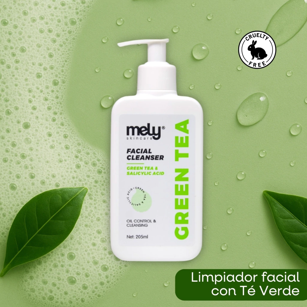 Gel de limpieza GREEN TEA - Con Té Verde y Ácido Salicílico x205ml.