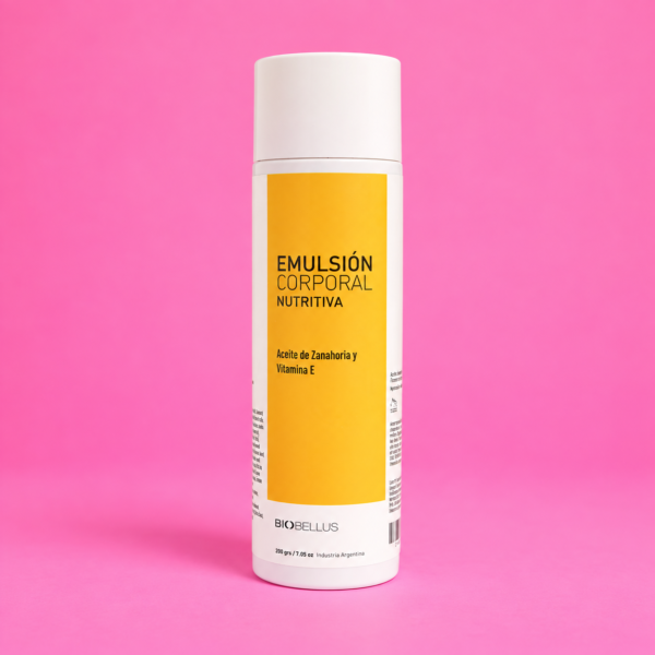 Emulsión corporal zanahoria