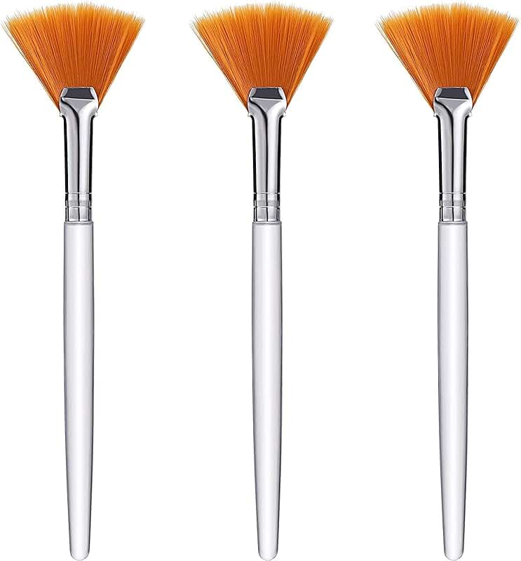 Pincel abanico para peeling