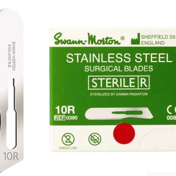 Hojas de bisturí n°10r Swann Morton
