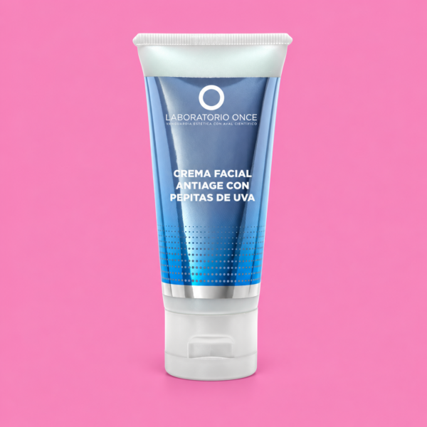 Crema Facial Antiage con Pepitas de Uva