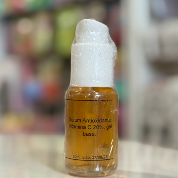 Serum antioxidante Vitamina C 20% gel base