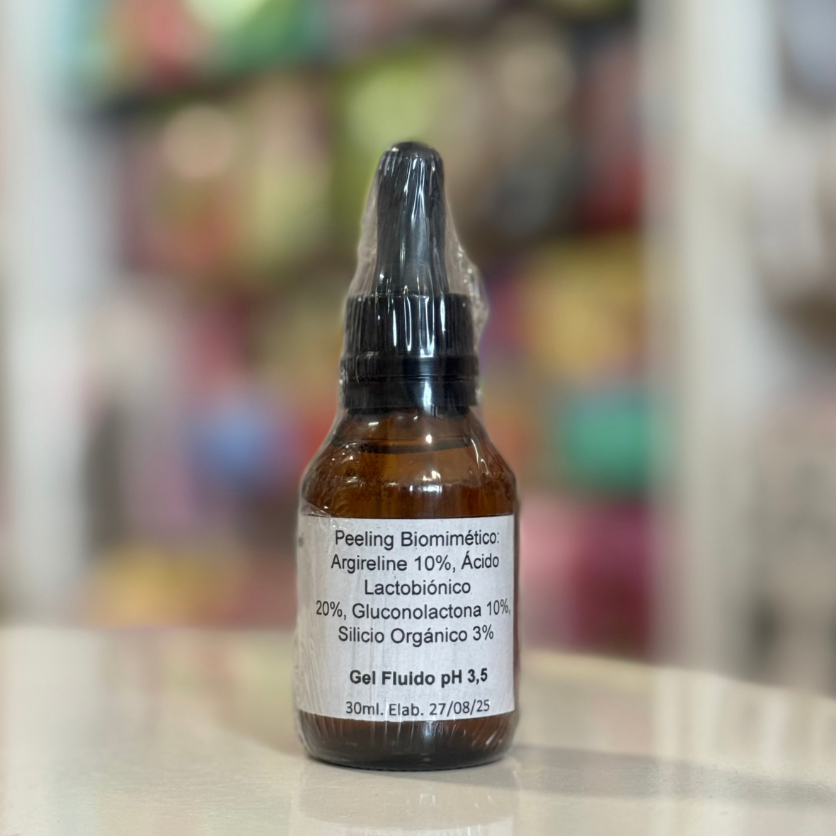 Peeling biomimético