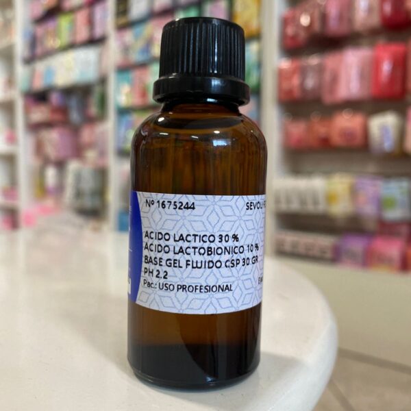 Ácido Lactobiónico 10% + Ácido Lactico 30% pH 2,2