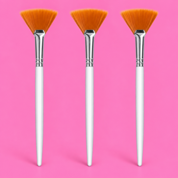 Pincel abanico para peeling