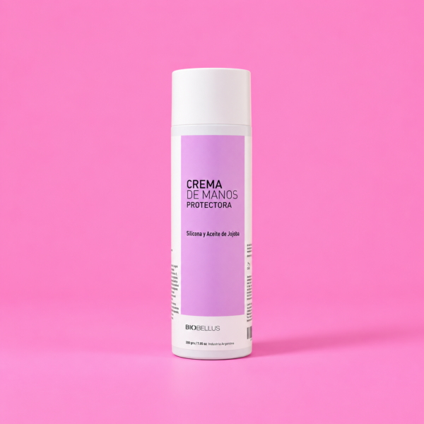 Crema protectora para manos con jojoba y silicona