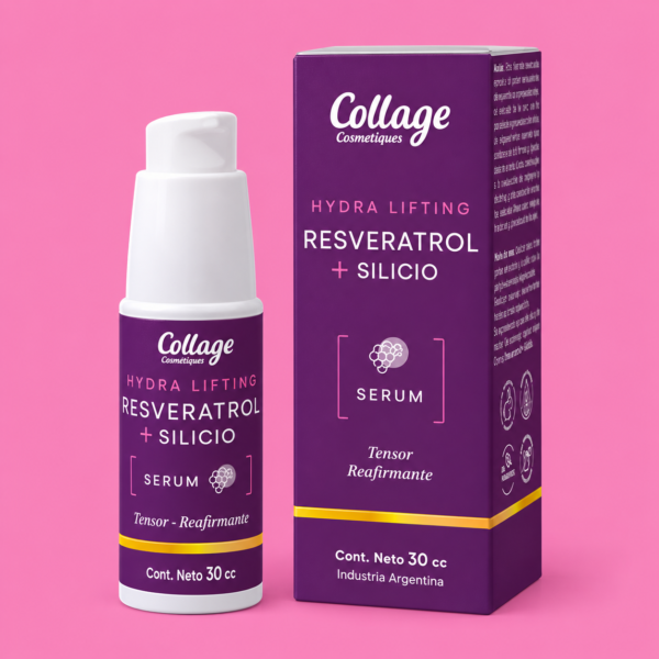 Serum resveratrol + silicio