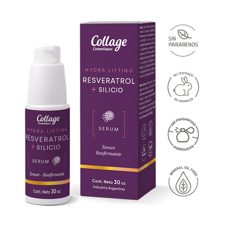 Serum resveratrol + silicio