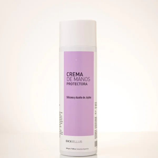 Crema protectora para manos con jojoba y silicona