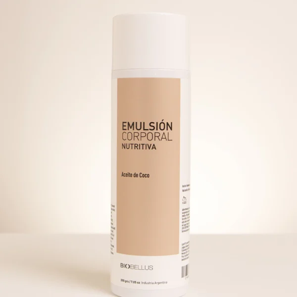 Emulsión corporal aceite de coco