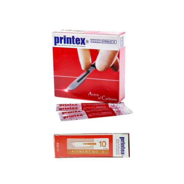 Hojas de bisturí n°10 Printex