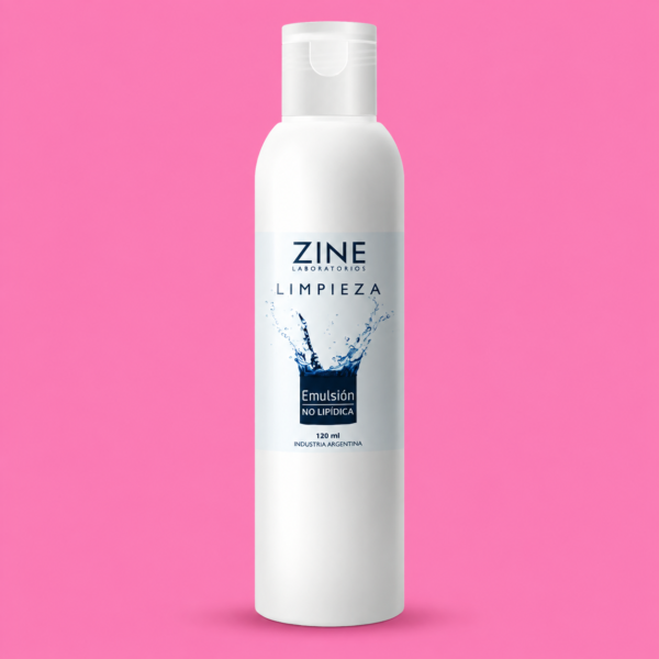 Emulsión de limpieza no lipídica