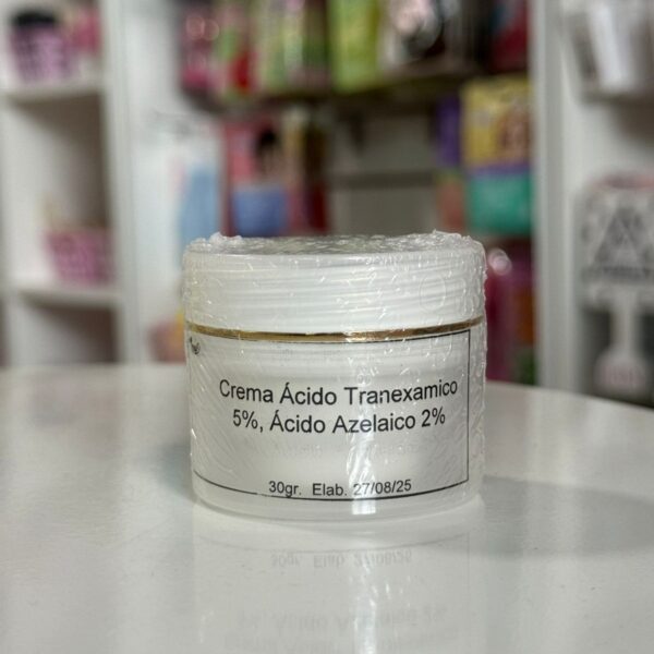 Crema despigmentante Tranexamico 5% Azelaico 2%