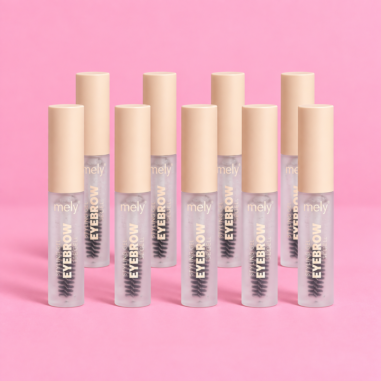 Kit Eyebrow Gel x8u. (gel fijador para cejas)